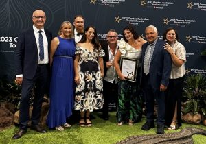 Local business was recognised at the national stage